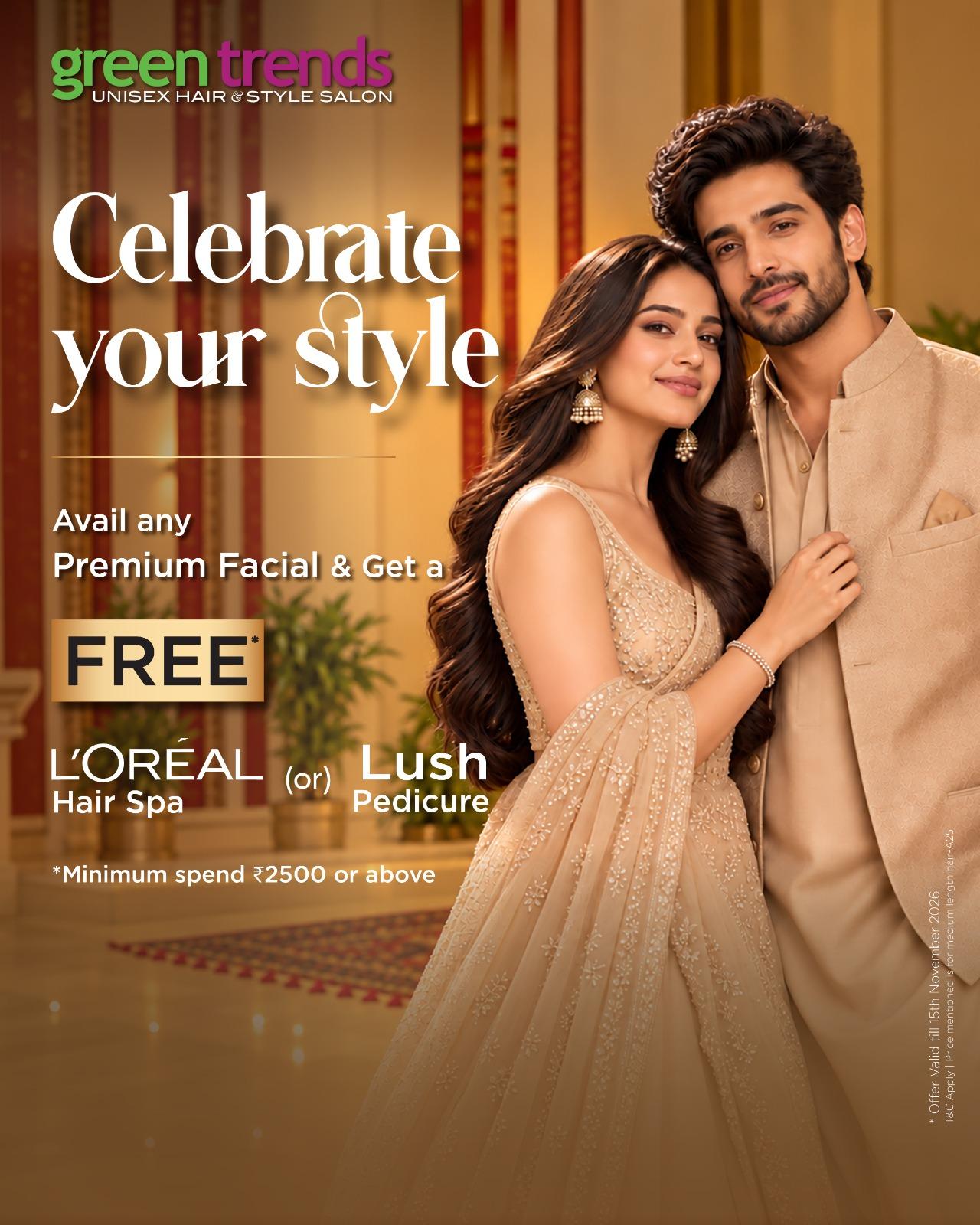 Green Trends Unisex Salon, Chandrasekharpur, Bhubaneswar